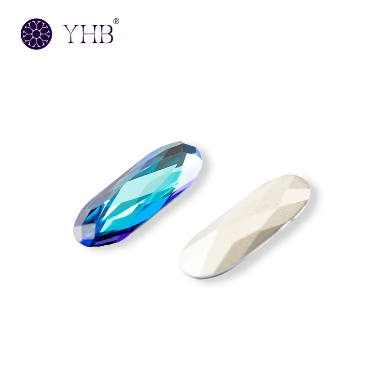Multi Colors In Stock Long Oval H3208 Flatback Hotfix Crystal Stones for Clothing Multi Colors In Stock Long Oval H3208 Flatback Hotfix Crystal Stones for Clothing