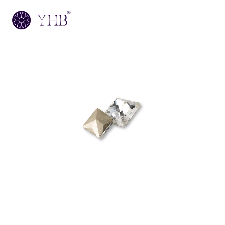 Square Pointback Fancy Stone Square Pointback Fancy Stone