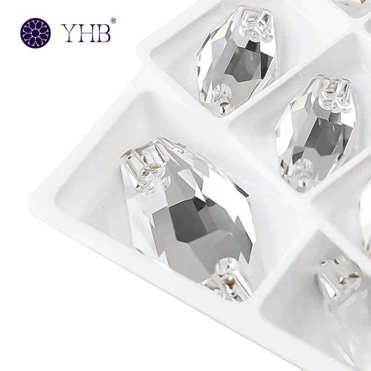 YHB Factory H3261 Vase Shape Hand Sew On Rhinestones Flat Glass Sew Crystals Bulk Stock Over 100 Shimmer Colors YHB Factory H3261 Vase Shape Hand Sew On Rhinestones Flat Glass Sew Crystals Bulk Stock Over 100 Shimmer Colors